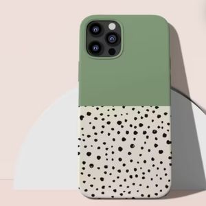 LIV GEO DOTS Aspen Green Phone Case | Google Pixel 5